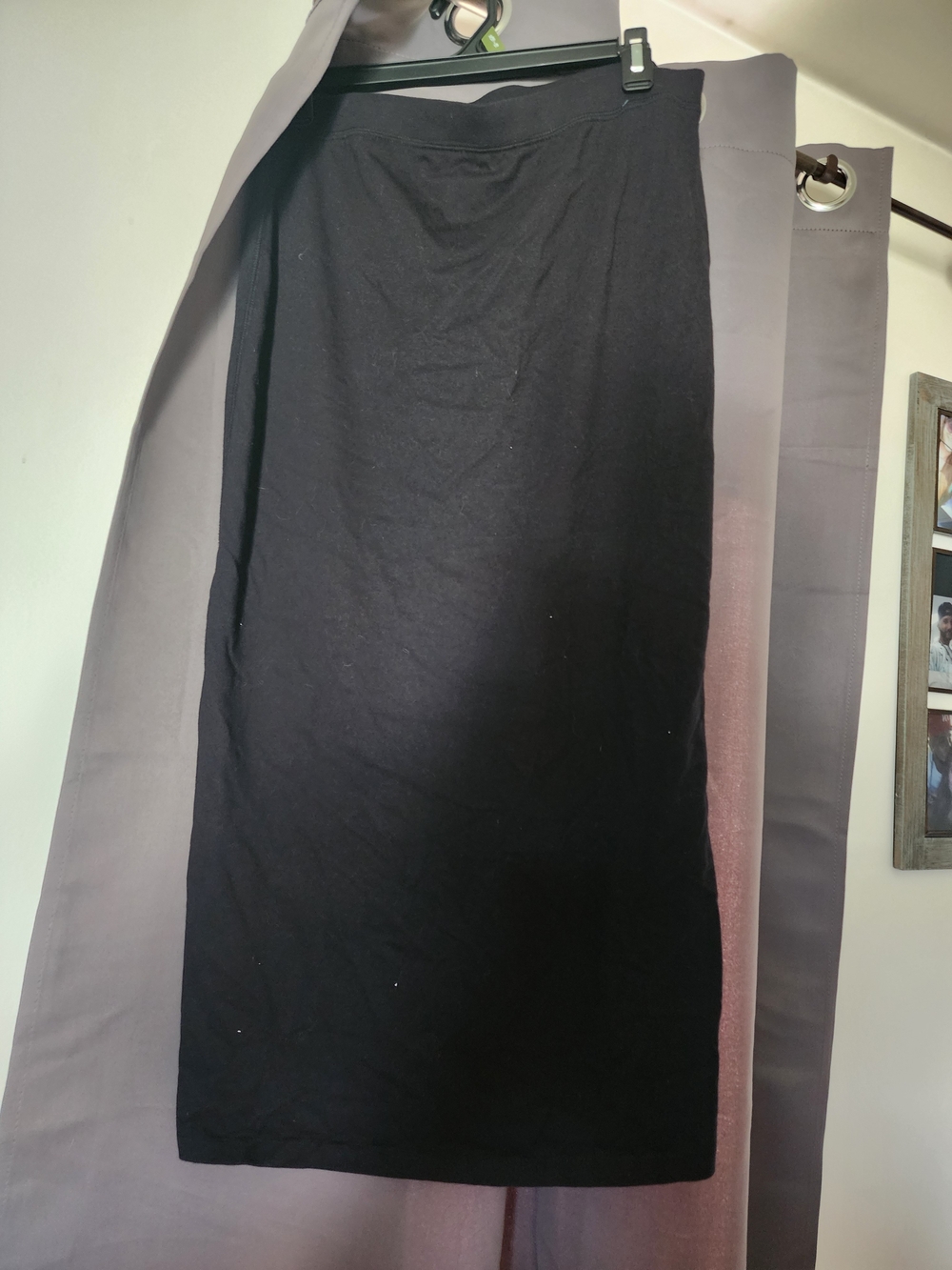 I Heart Ronson Black Pencil Midi Skirt